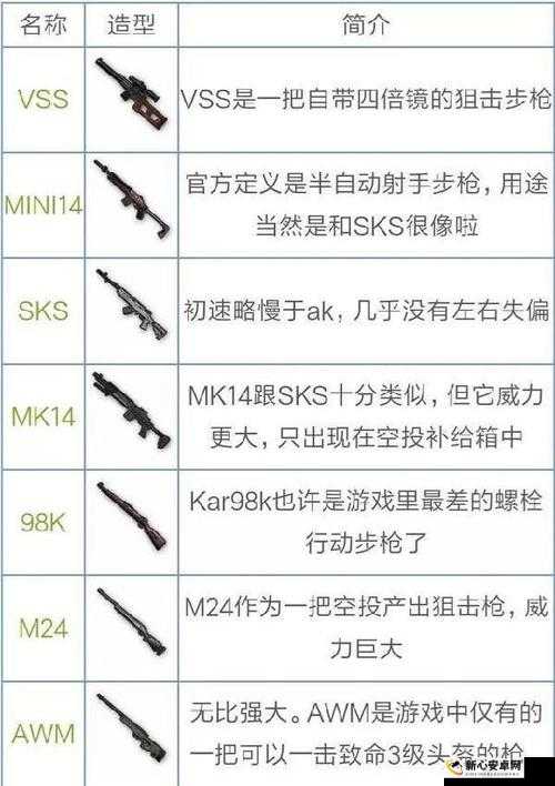 刺激战场中排行最末的无用枪械揭秘